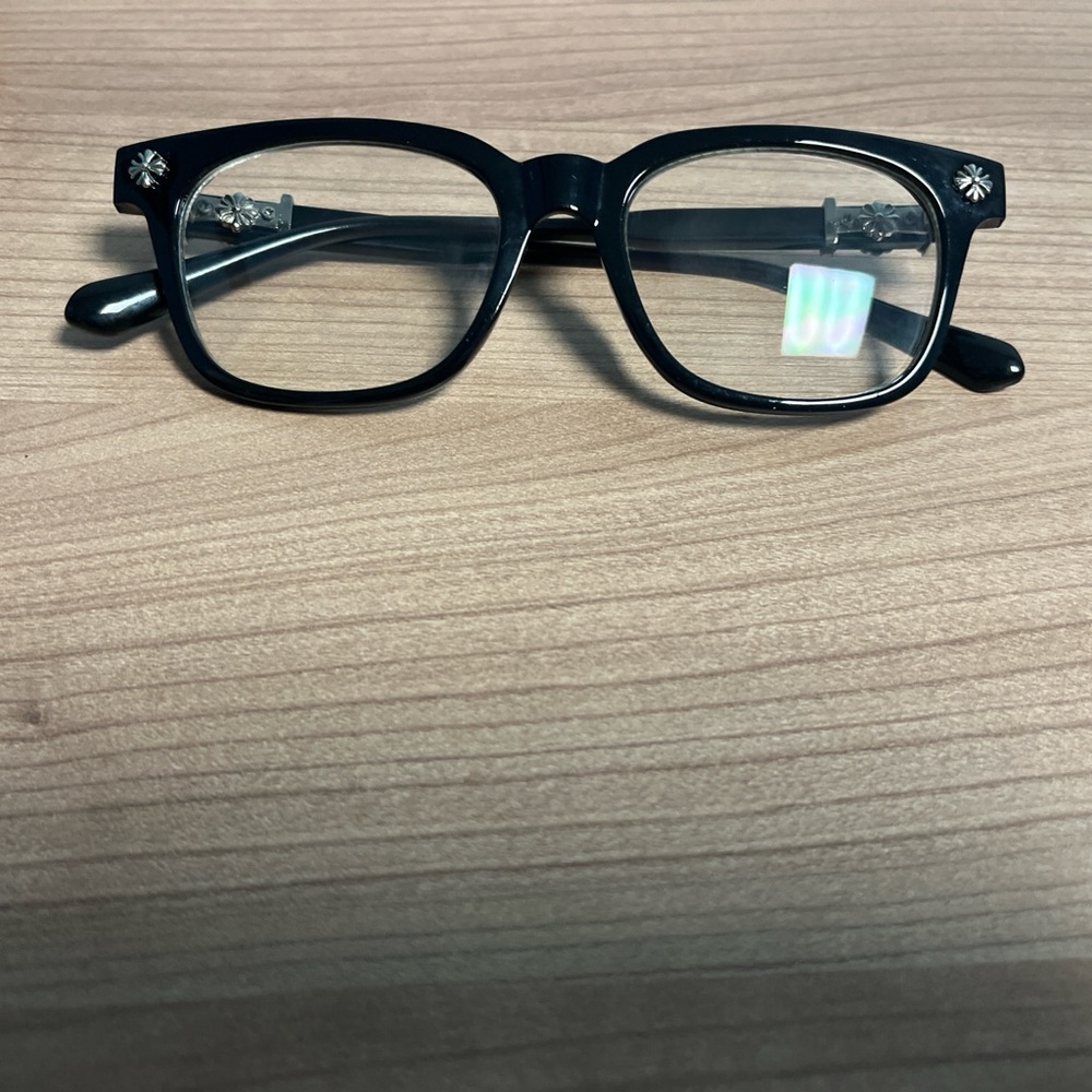 Chrome Hearts Glossy Black Eyewear